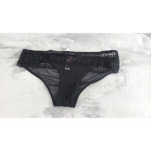 Adore Me Women's XL Sunkist Coral Cinthia Thong Panty Embroidered NWT